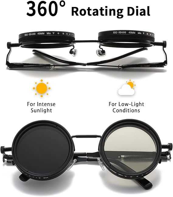 Adjustable Tint Sunglasses 9-Level