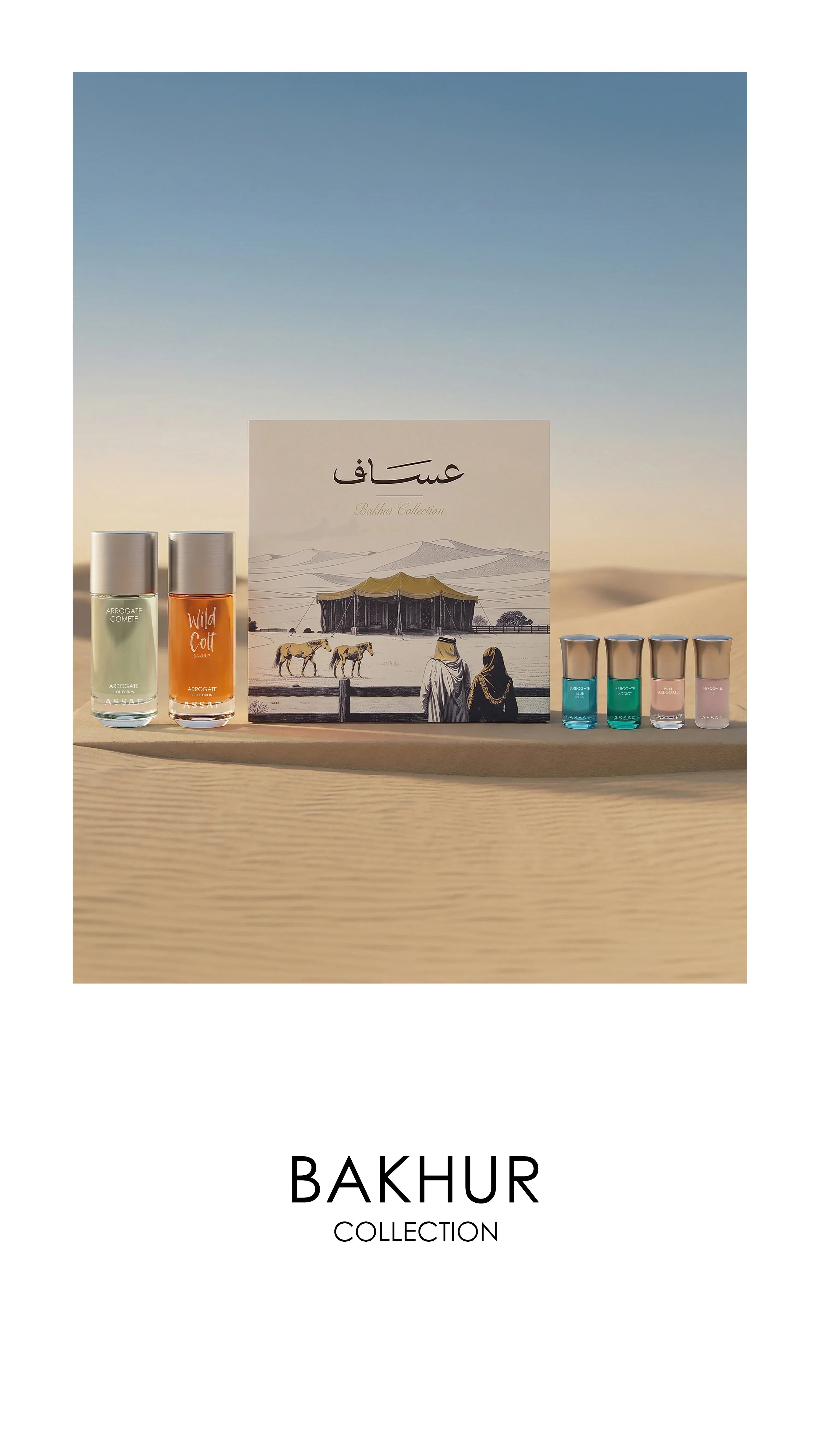 Assaf Incense Set - Wild Colt Bakhur + Arrogate Comete