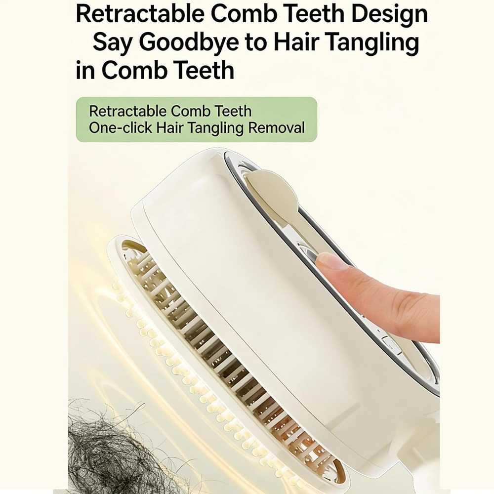 Steam Brush | Rechargeable Detangling Tool